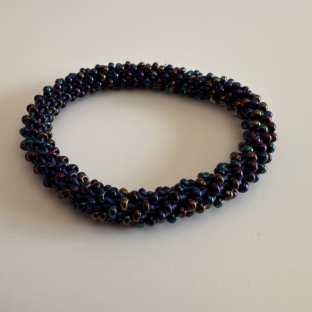 Artisan-made beaded bracelet